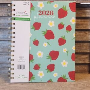 2026 New Strawberry Calendar Planner Recollections Michaels